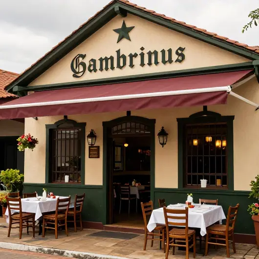 Descubra o Restaurante Gambrinus
